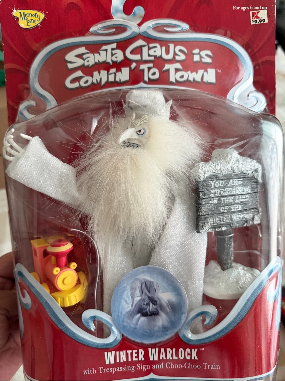 Memory Lane - Winter Worlock figurine boxed 2009 Brand New